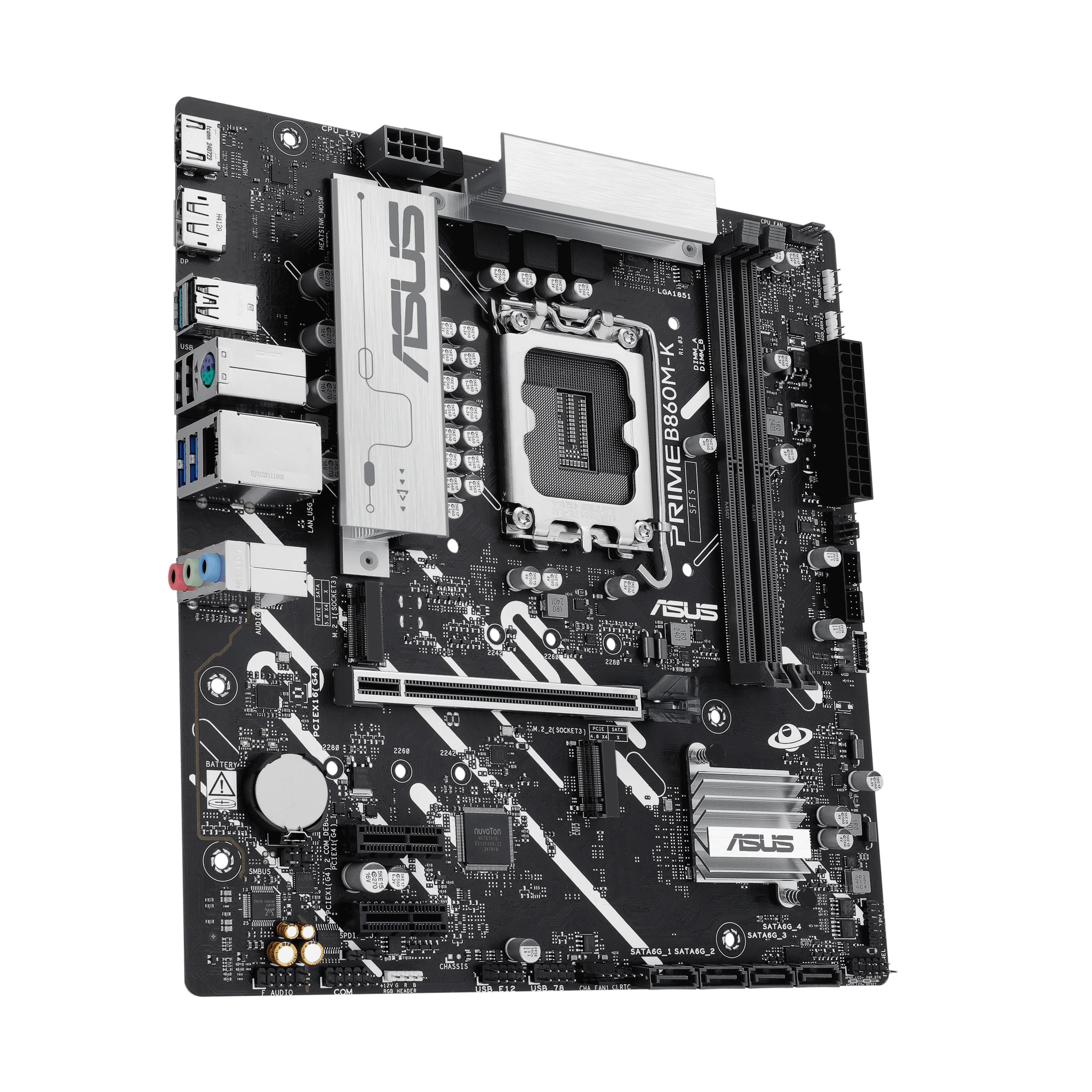 ASUS Prime B860M-K DDR5 Micro-ATX Motherboard ASUS Prime B860M-K DDR5 Micro-ATX Motherboard